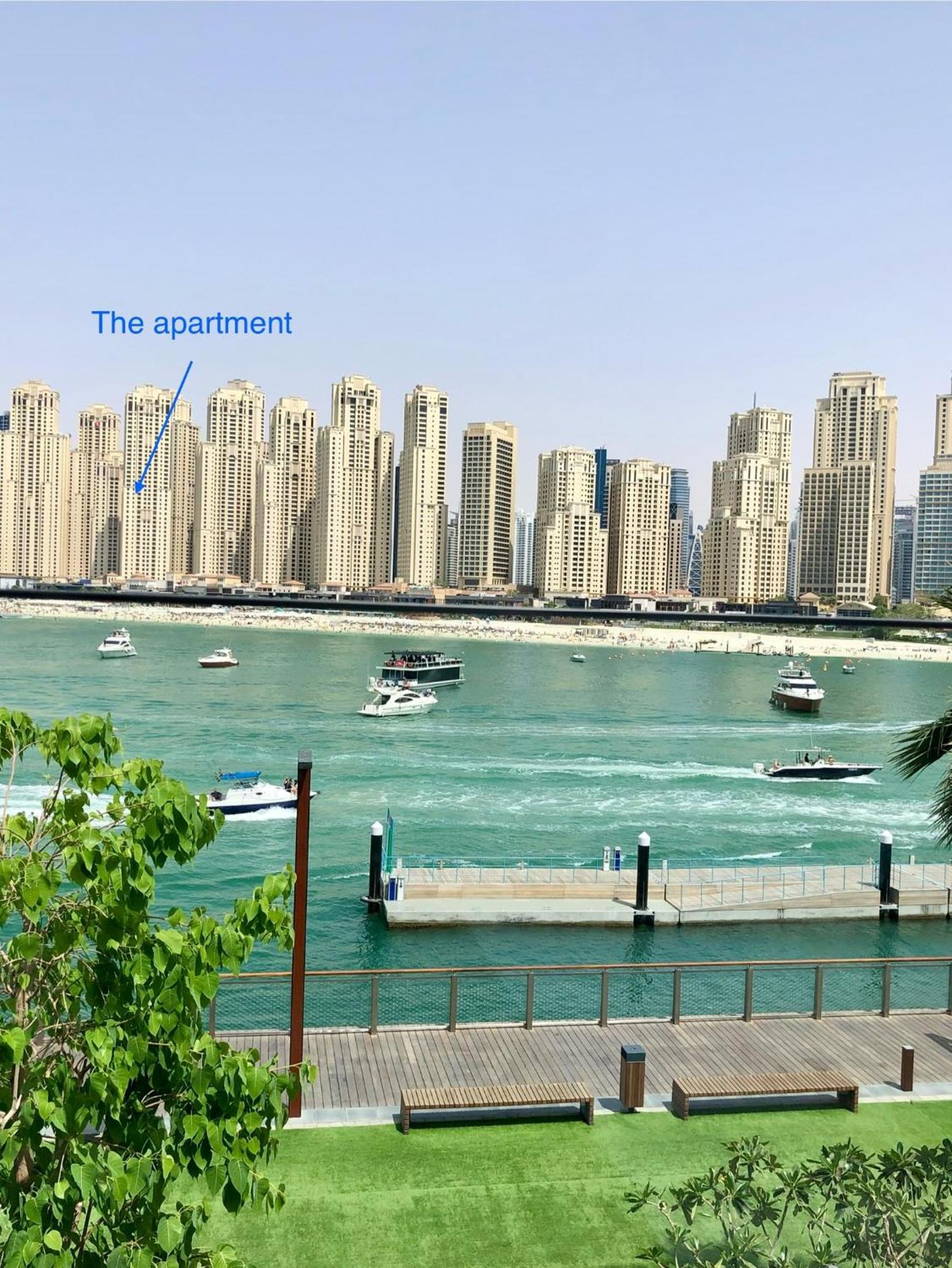 Jbr Beachfront Luxe Apartment All Rooms Sea Facing Dubai Exteriör bild
