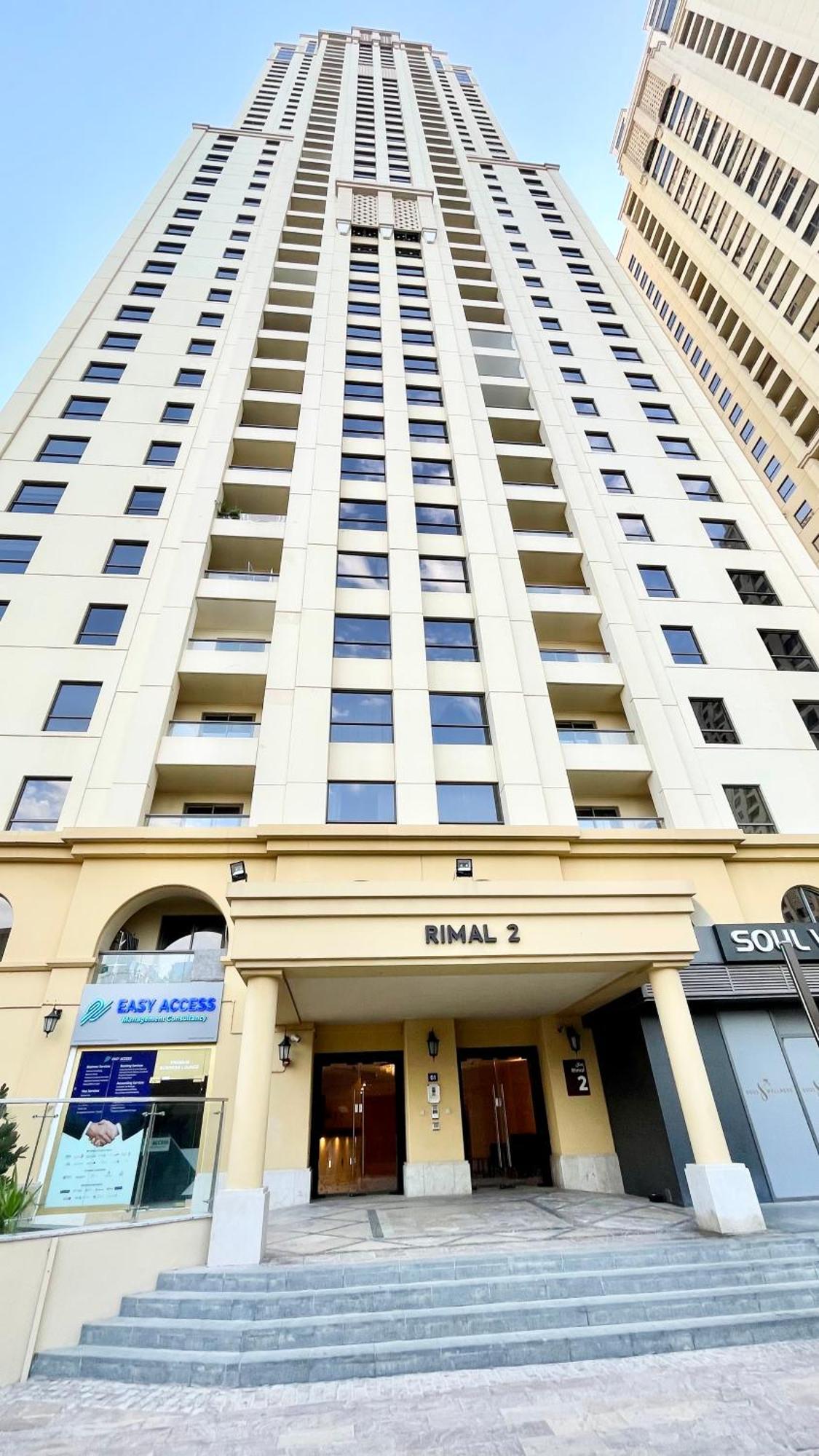 Jbr Beachfront Luxe Apartment All Rooms Sea Facing Dubai Exteriör bild
