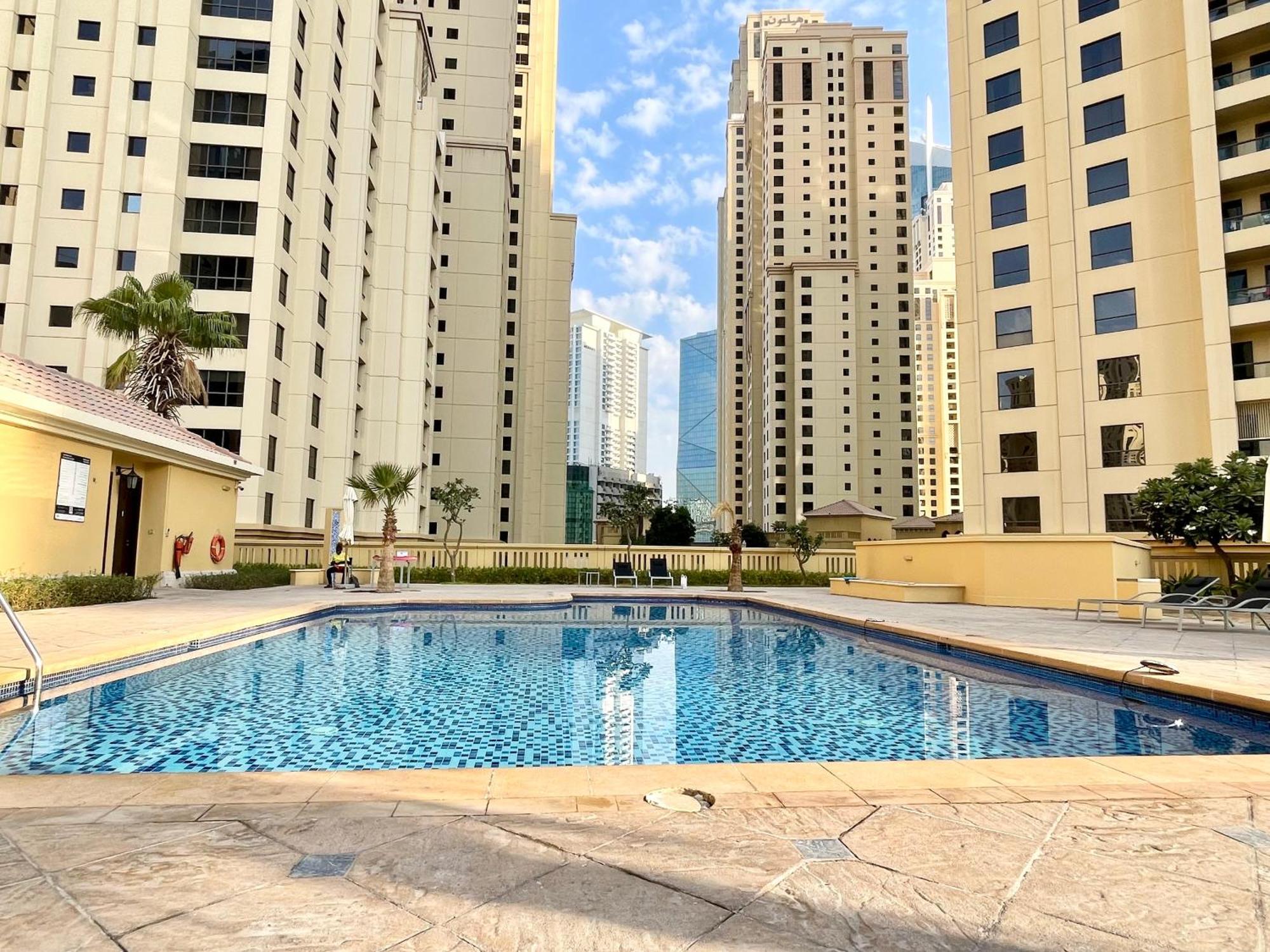 Jbr Beachfront Luxe Apartment All Rooms Sea Facing Dubai Exteriör bild