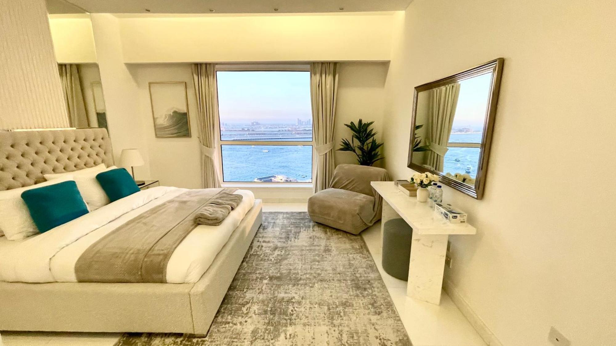 Jbr Beachfront Luxe Apartment All Rooms Sea Facing Dubai Exteriör bild