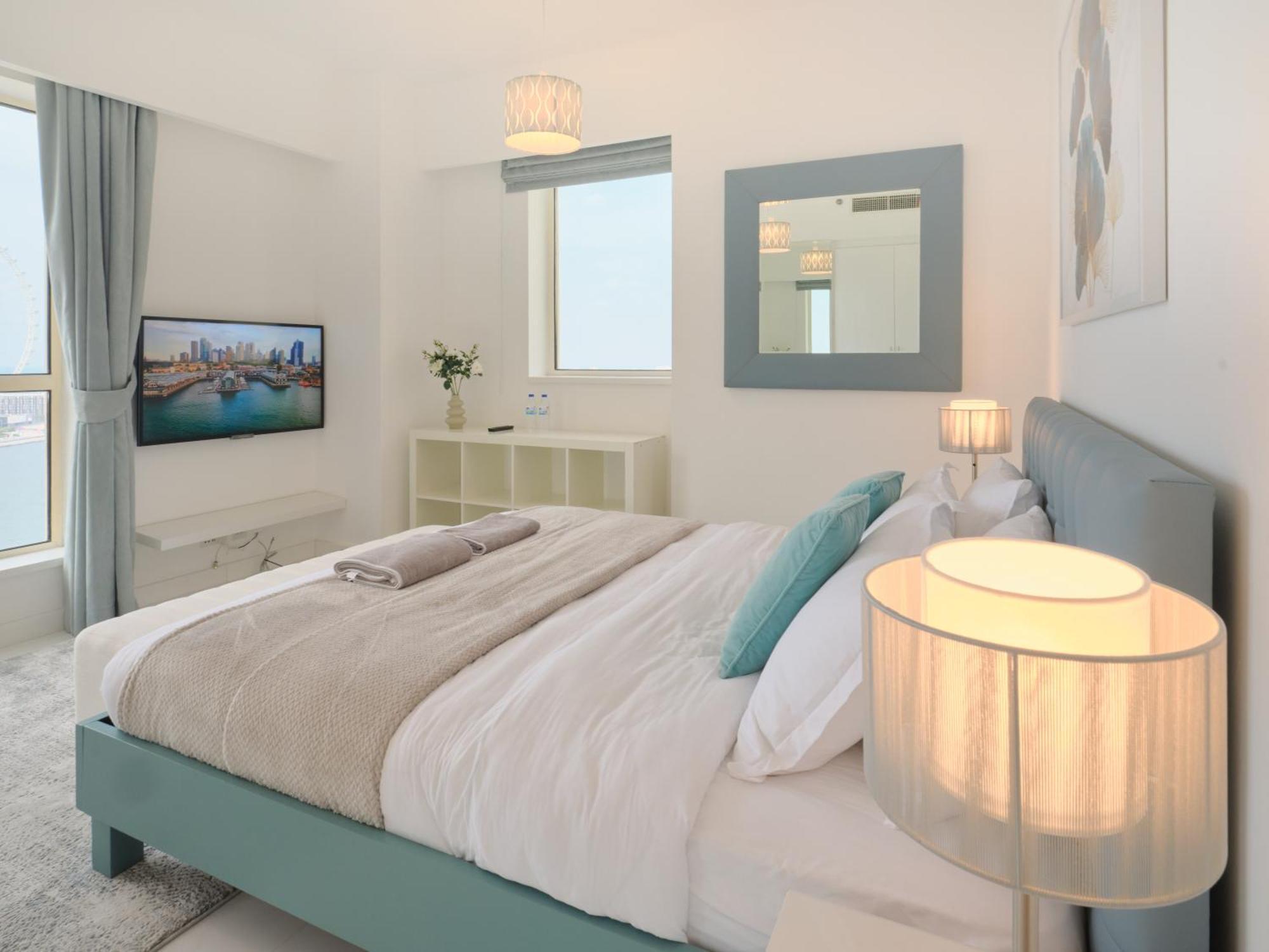 Jbr Beachfront Luxe Apartment All Rooms Sea Facing Dubai Exteriör bild